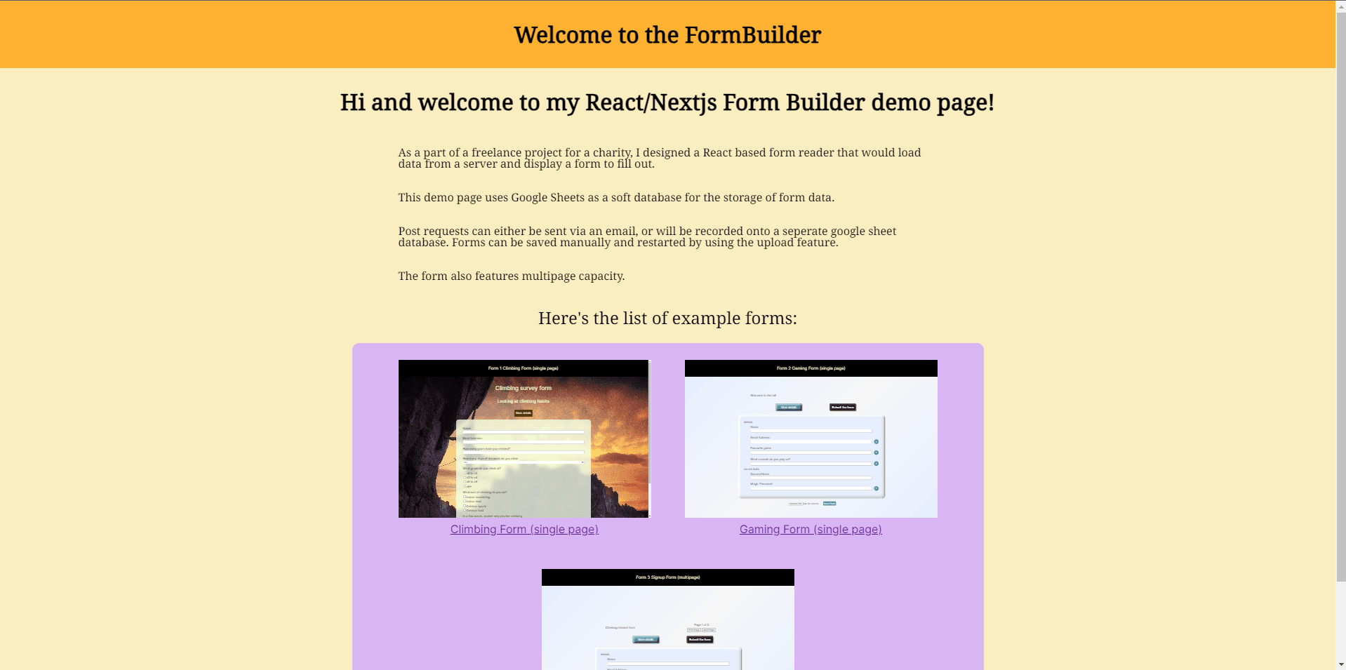 form builder